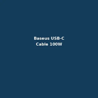 Baseus USB-C to USB-C Cable 100W (نسخه تقویت‌شده)